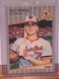 1989 clear Bill Ripken baseball card