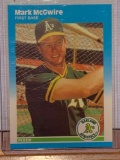 1987 Fleer Mark McGwire baseball card