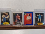 assorted WWF cards Moolah, piper, Rhodes, Jim