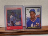 assorted Baseball Cards Puckett, Gooden
