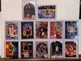 Assorted basketball cards Iverson, Gilliam, sprewell, Ainge, DeClercq, Mashburn, Van Exel, Johnson,