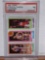 1980 Topps, Mike Newell, Norm Nixon and Darryl Dawkins PSA 7