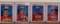 assorted team, USA, baseball cards, Larkin, Clarke, Surhoff, witt