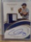 2019 Panini immaculate Caleb Ferguson game worn material autographed, rookie baseball card