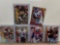 assorted action, packed football cards
