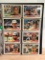 Lot of 8 Topps 1988 baseball