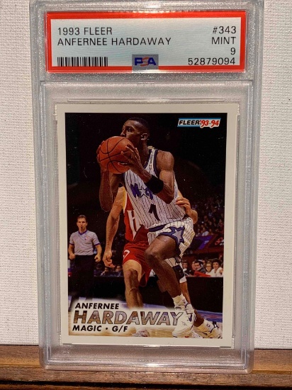 1993 fleer Anfernee Hardaway PSA 9 basketball card