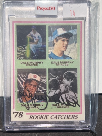 2021 Topps rookie catchers Dale Murphy Project70, baseball card
