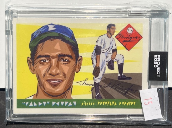 2020 Topps Sandy Koufax project 2020 baseball card
