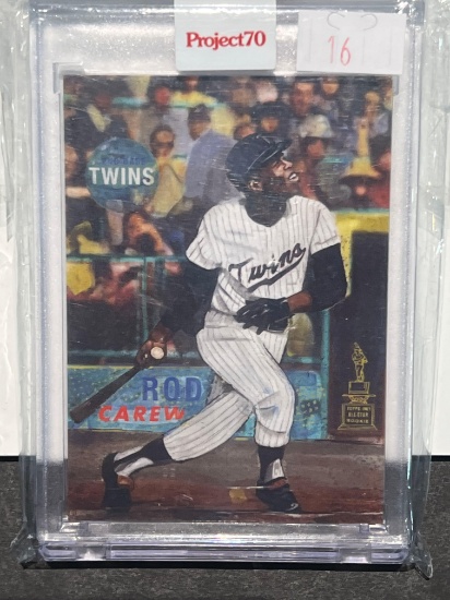 2022 Topps Rod Carew project 70 baseball card
