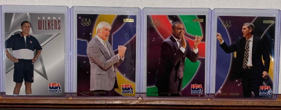assorted USA basketball coaches Sloan, Haskins, Cremins, Wilkens