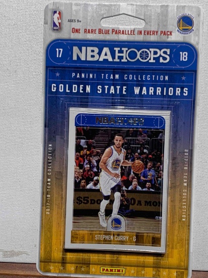 2017 NBA hoops Golden State Warriors team cards