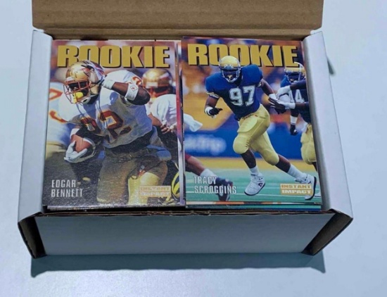 1992 skybox impact football cards 1-350