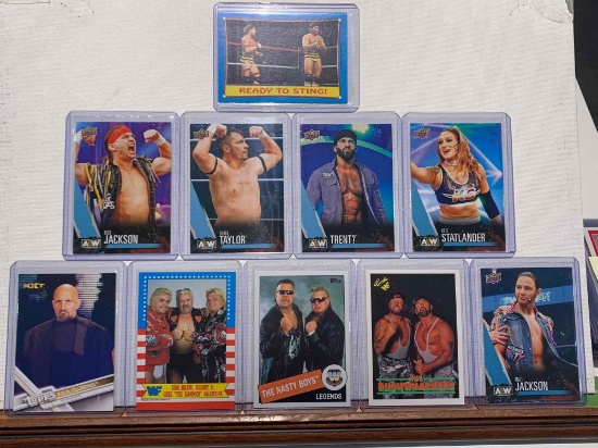 Assorted Wrestling cards