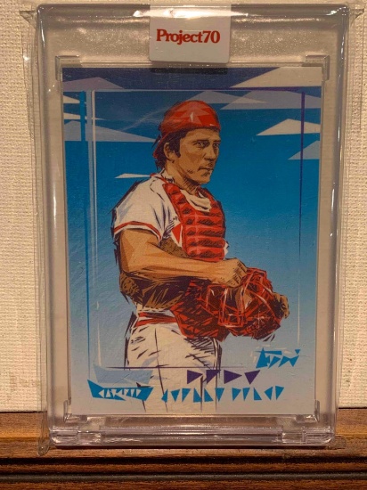 2021 Topps Johnny Bench Project 70 Baseball card