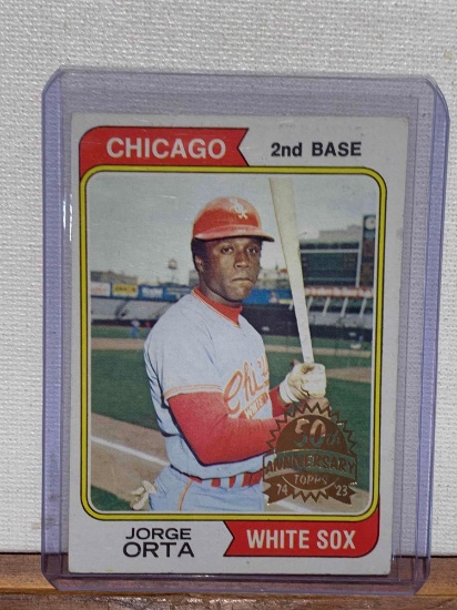 2023 Topps heritage 50th anniversary Jorge Orta baseball card