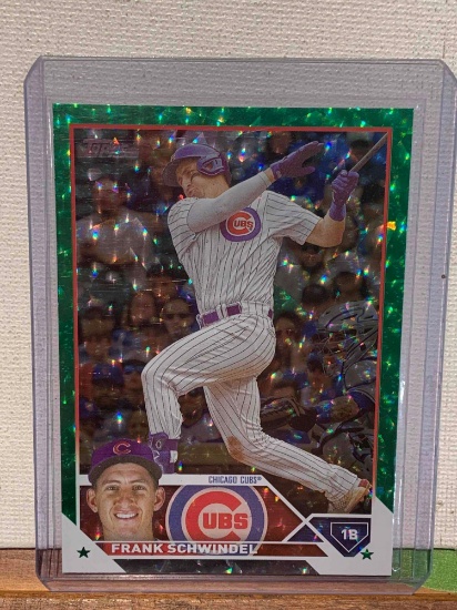 2023 Topps Green Frank Schwindel #350/499 Basebalk card
