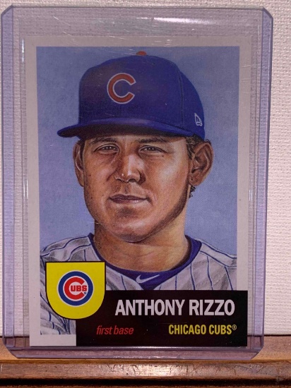 2018 Topps Anthony Rizzo baseball card