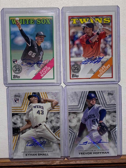 2023 Topps Autograph inserts Baseball cards