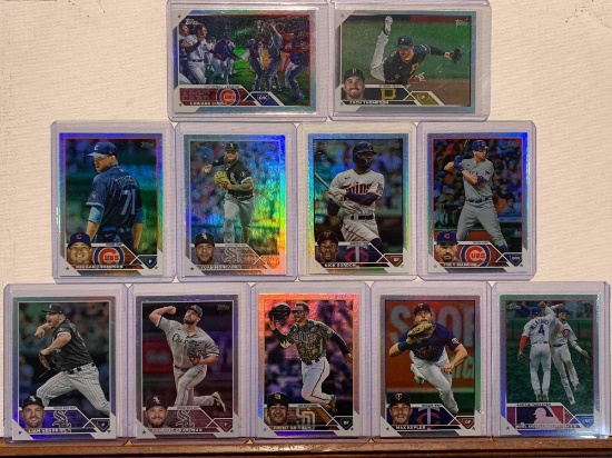 2023 Topps Silver Foil parallel Baseball cards