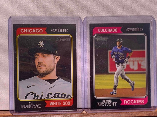 2023 Topps Heritage Black Border 1 of 50