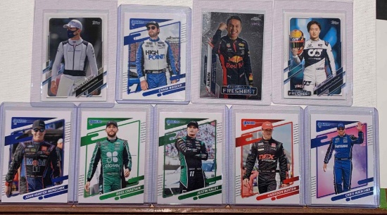 Assorted Racing cards