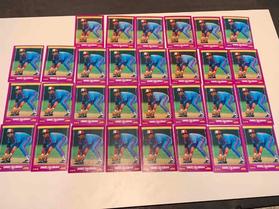 Assorted Andres Galarraga Baseball cards 30 cards