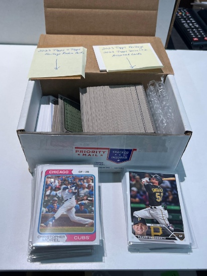 2023 Topps and Topps Heritage Rookies plus 2023 Heritage 1&2assorted