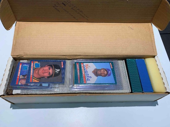 1986 Donruss complete set 1-660