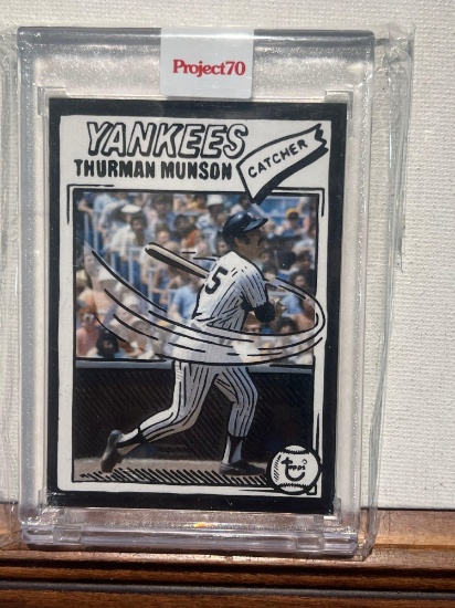 2021 Topps Thurman Munson Project 70