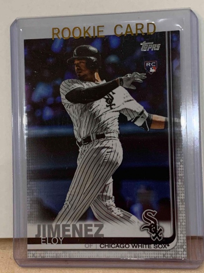 2019 Topps Jimenez Eloy rookie baseball card