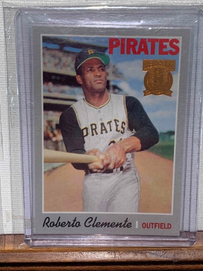 1988 Topps Robert Clemente 25th anniversary baseball card