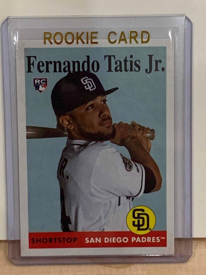 2019 Topps Fernando Tatis Jr Rookie baseball card