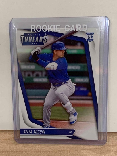2022 Panini threads Seiya Suzuki rookie baseball card