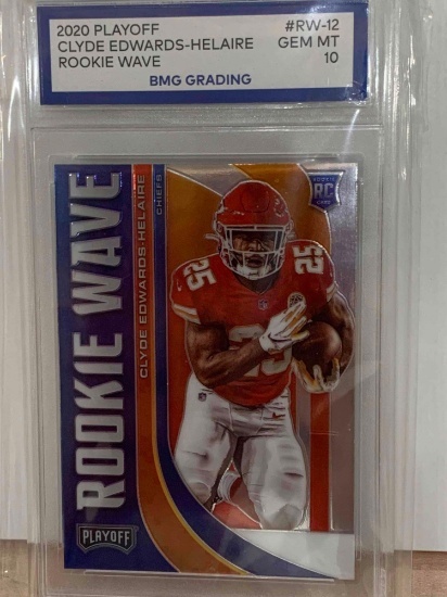 2020 playoff Clyde Edwards-Helaire rookie wave BMG 10