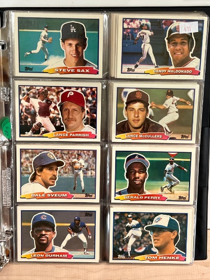 Lot of 8 Topps 1988 baseball