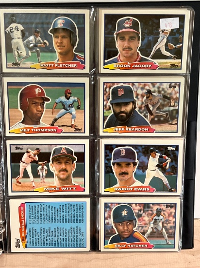 Lot of 8 Topps 1988 baseball