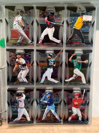 Lot of 9 2019 Prizm baseball