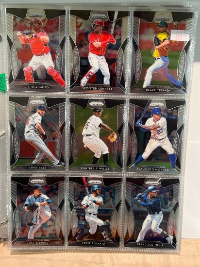 Lot of 9 2019 Prizm baseball