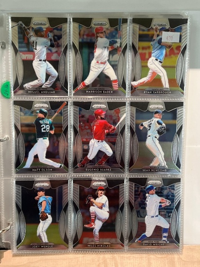 Lot of 9 2019 Prizm baseball