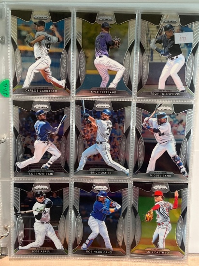 Lot of 9 2019 Prizm baseball