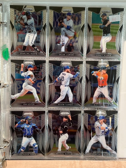 Lot of 9 2019 Prizm baseball