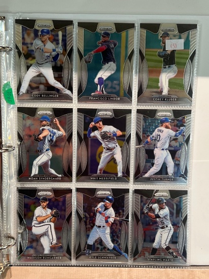 Lot of 9 2019 Prizm baseball