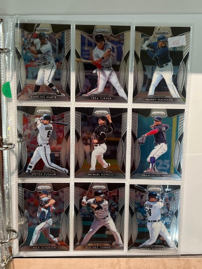 Lot of 9 2019 Prizm baseball