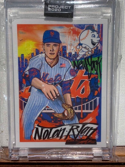 2020 Topps Nolan Ryan project 2020 baseball card