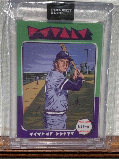 2020 Topps George Brett project 2020 baseball card