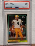 1992 Topps Brett Favre PSA 9 football card