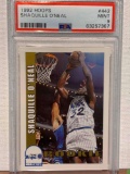 1992 hoops Shaquille O?Neal PSA 9 basketball card