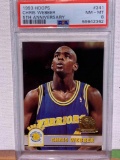 1993 hoops Chris Webber PSA 8 5th anniversary basketball card