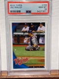 2010 Topps Joe Mauer PSA 10 baseball card